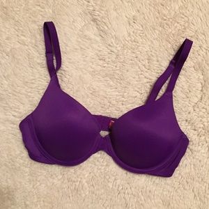 VS 'Pink' Push-Up Bra; Purple Color - Never Worn!